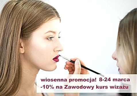 Wiosenna promocja na Zawodowy kurs wizażu!